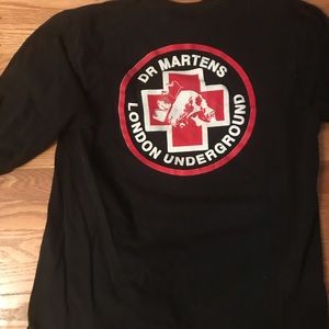 Vintage Doc Marten London Underground long sleeved T-shirt.